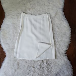 White skirt